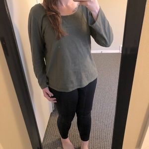 Conscious Clothing scoop long sleeve